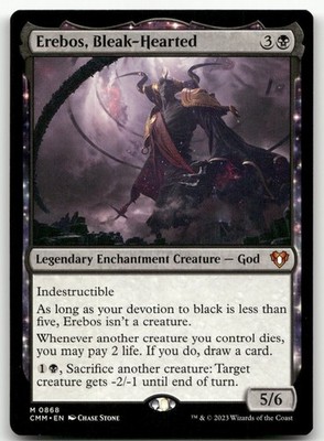Erebos, Bleak-Hearted #868 (NM) Commander Masters CMM Magic MTG
