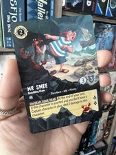 Mr Smee Bumbling Mate Staple Disney Lorcana Full Art Alter Hand painted OOAK
