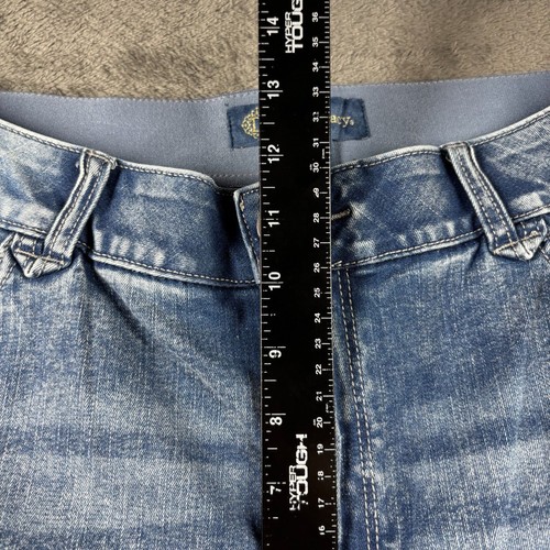 Democracy Women Jeans Straight Leg Faded Wash Ab Solution Denim Size 16W G228 - Picture 5 of 10