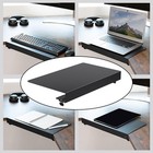 17inch Clamp on Corner Desk Connector Sleeve Plate, L Desk  Extend Attachment