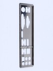 OEM I/O Shield For ASRock B85M-ITX & H87M-ITX & H81M-ITX motherboard Backplate