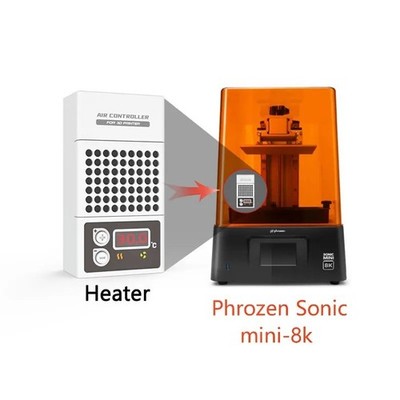 Mini Heater for Phrozen mini 8K 3D Printer,Resin 3D Printer Temperature Controll