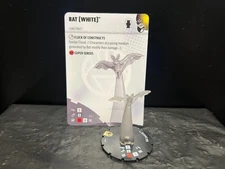 Heroclix DC Lantern Legacy: Super Rare Bat (White) #049 w/card