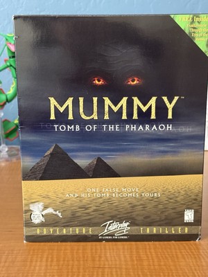 Mummy Tomb of the Pharaoh PC 1997 Interplay Box Set