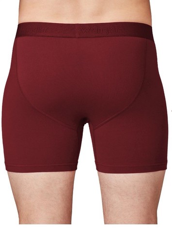 Wrangler Men’s Workwear Boxer Briefs 3 Pk Cool Cotton 6” inseam Multicolor Med - Picture 6 of 7