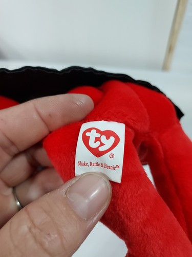 Original Ty Beanie Babies Elvis Shake Rattle and Beanie 2009 Vintage Retired - Picture 8 of 8