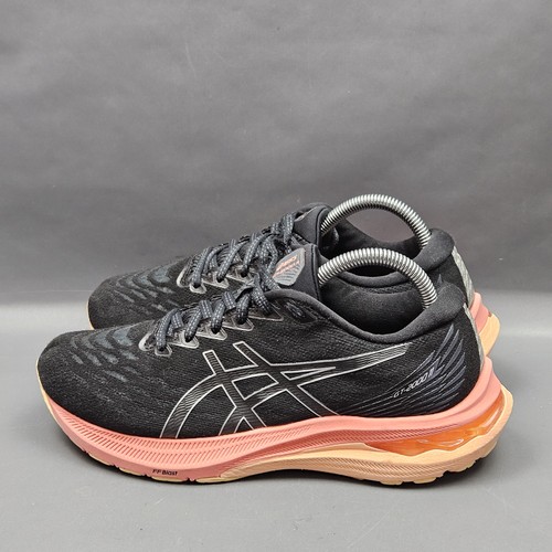 Zapatillas deportivas ASICS GT-2000 11 para mujer talla 8 negras para correr entrenamiento - Imagen 6 de 14