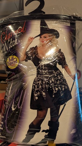 Adult Charmed Witch Plus Size Halloween Costume Cosplay - Picture 2 of 4