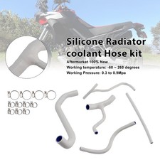 Silicone Radiator coolant Hose Fit For Aprilia Tuareg 660 2022-25 White