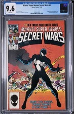 Secret Wars #8 CGC 9.6 1984 1st app. Spider-Man Black Suit Symbiote later Venom