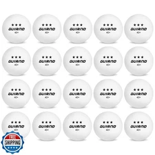 Guirnd 20 Pack Ping Pong Balls, 3 Star Table Tennis Balls, 40+ Po
