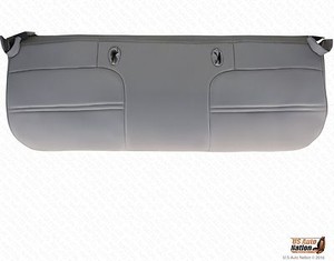 1999 2000 2001 2002 Ford F250 XL Work Truck Bench Lean Back Vinyl Cover Gray