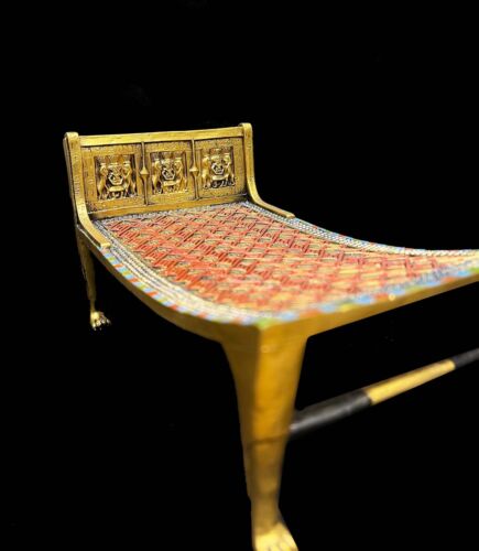 Lit haute qualité roi égyptien Toutankhamon comme celui du tombeau