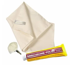 Simichrome Metal Polishing Car Paste 390050 Bakelite Copper 1.76oz  Cloth & Buff