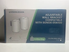 ynVISION.DESIGN Adjustable Wall Bracket, Compatible With Sonos ERA 100