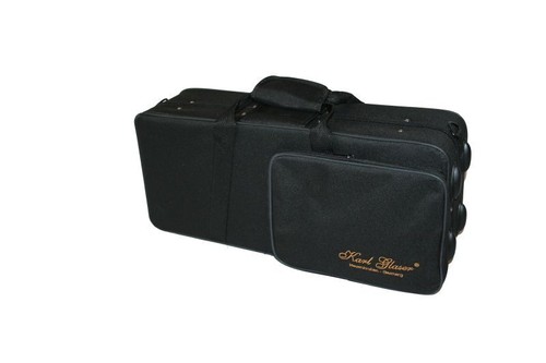 Original Karl Glaser Bb Trompete, NEU! Messing lackiert mit Mundstück und Koffer - Bild 4 von 4