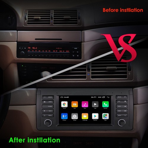 For BMW X5 E53 E39 525i 530i 540i Carplay Android 12.0 Car Stereo Radio +Camera - Picture 5 of 6
