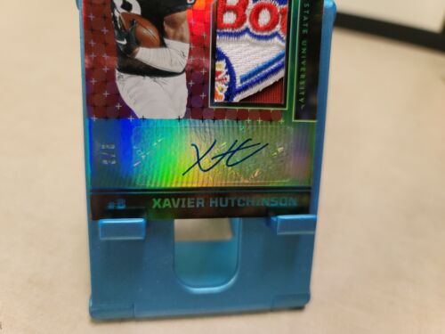 2023 Illusions Xavier Hutchinson Auto Patch RC Rookie 3/5 - Picture 3 of 6