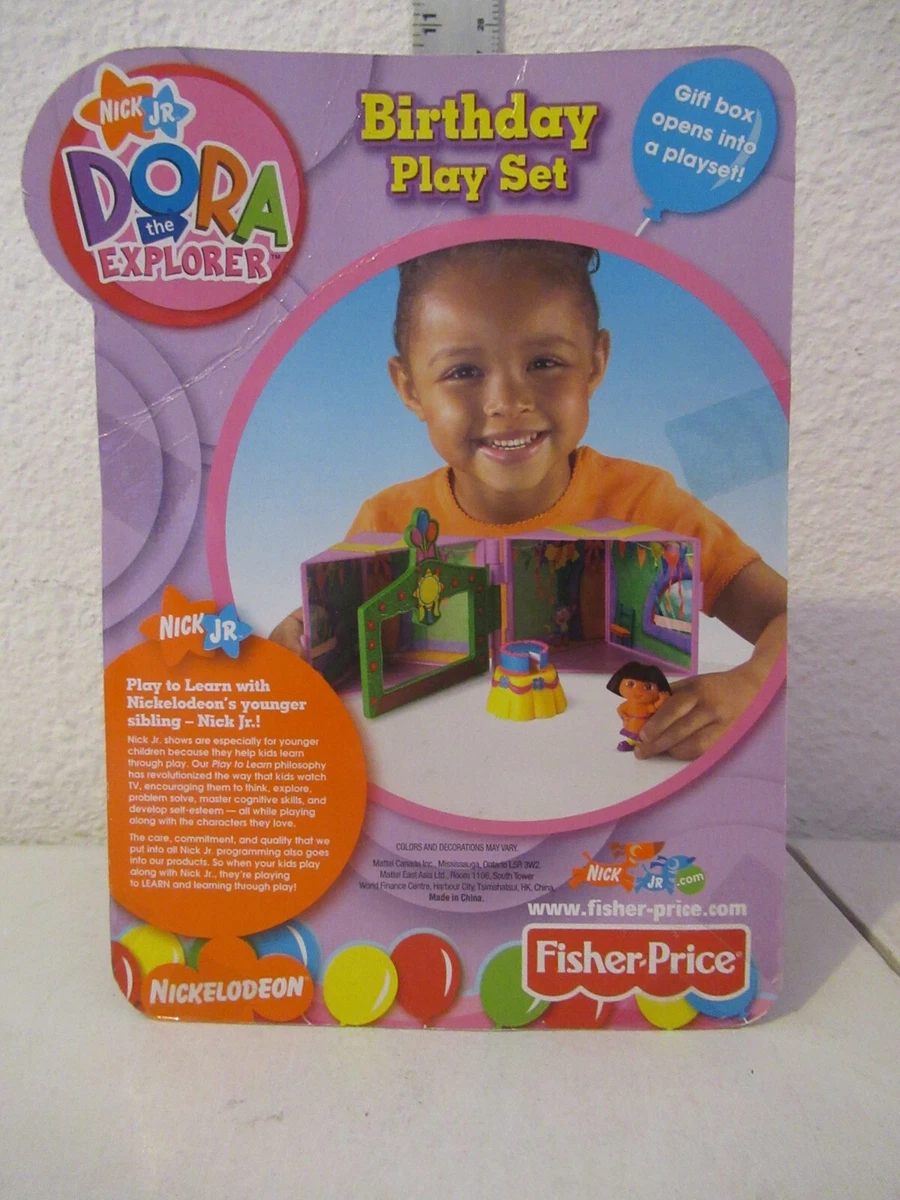 Dora the Explorer Fisher Price Birthday Playset NEW IN PACKAGE