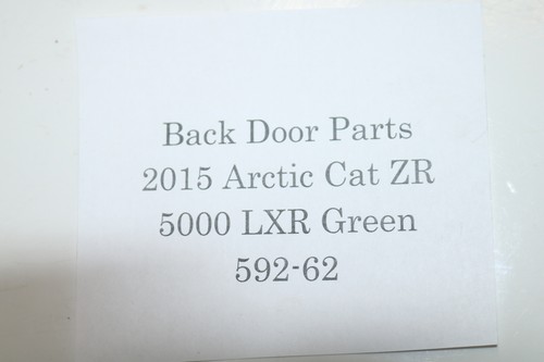 2015 Arctic Cat Zr 5000 Lxr Ski Rubber Stopper Bushing Bumper & Spindle Bolts - Picture 6 of 6