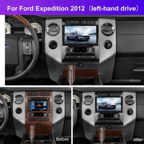 For Ford Expedition 2007-2014 Android 13 Radio Apple CarPlay GPS Wifi BT 2+32GB - Picture 5 of 19