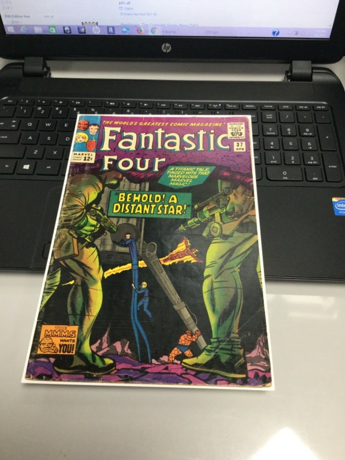 FANTASTIC FOUR 37 SILVER AGE MARVEL 1965 Ograniczony do 24H