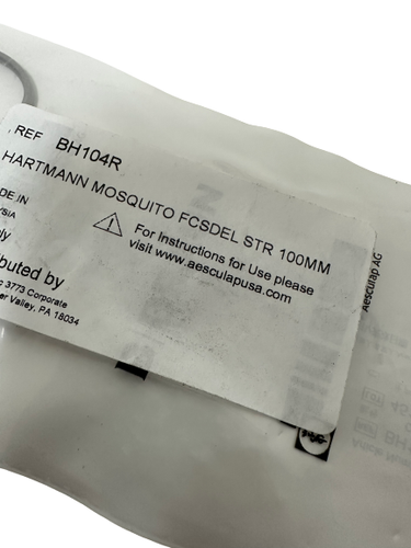 Aesculap BH104R Hartmann Mosquito Forceps, Delicate, Straight, 100mm - Picture 2 of 2