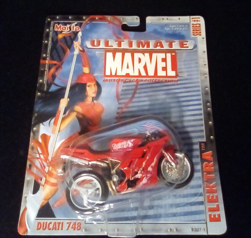 Ultimate Marvel Motorcycle Collection *Elektra Ducati 748 New in Box