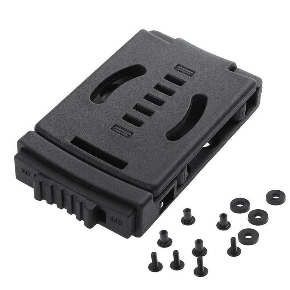 2PCS Kydex Waist Clip Tool K sheath scabbard Kit Attach Back Clamp Belt Outdoor - Image 2 of 4