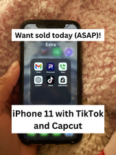 Apple iPhone 11 WITH TIKTOK AND CAPCUT - 64 GB - Gray (T-Mobile)