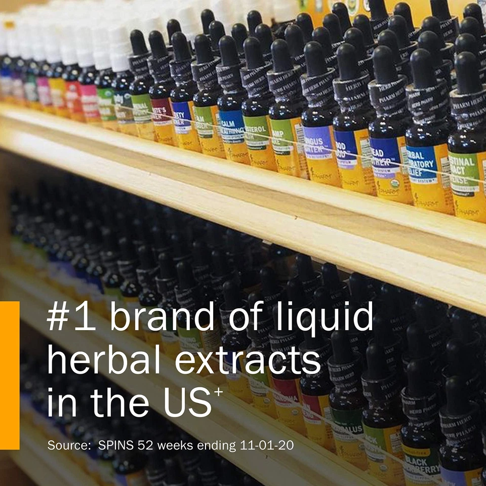 Aceite de caléndula orgánico certificado Herb Pharm 1 fl oz vegano prensado en frío Foto 4 de 4