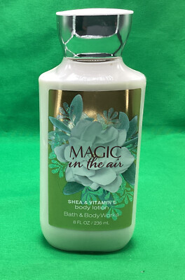 Bath & Body Works MAGIC IN THE AIR Body Lotion 8 oz * Discontinued  OPENED/full