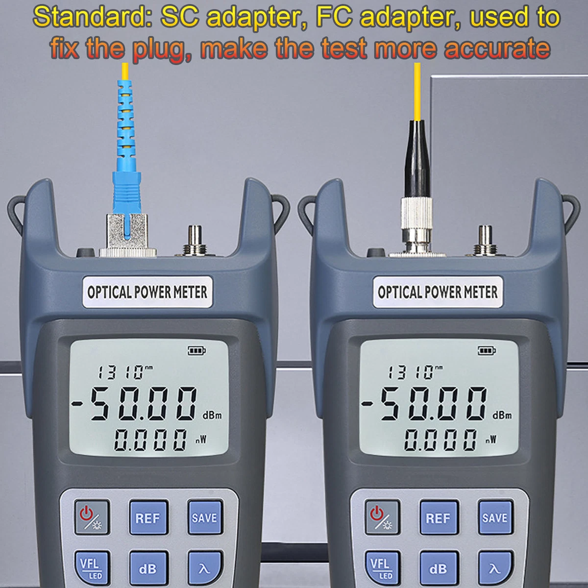 Fiber Light Meter Fiber Optical Power Meter Integrated Long