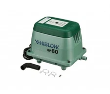 HIBLOW HP-60 Pond, Septic, Hydroponic Air Pump - 3.5 CFM, for up to 1/4 Acre