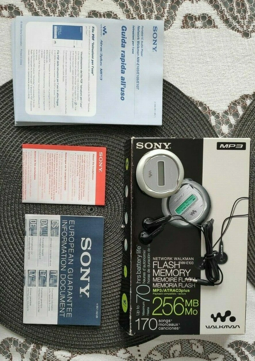 安心の定価販売】 SONY ネットワークウォークマン NW-E103 i9tmg.com.br