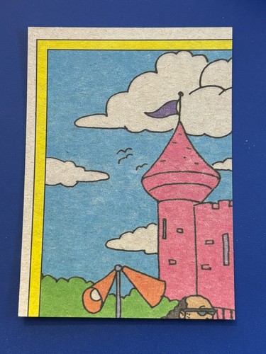 1990 Topps The Simpsons Base Card #43 Suck! Suck! Suck! Maggie Simpson - Picture 2 of 2