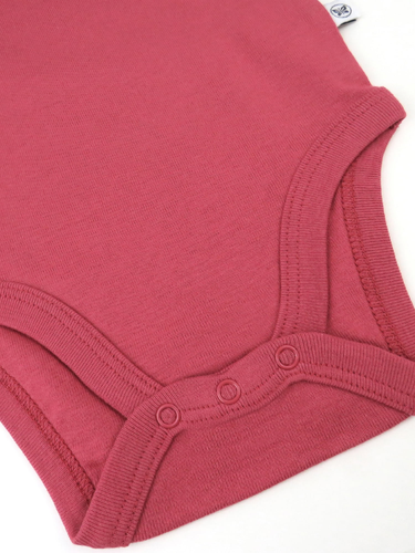 Baby Boy or Girl Gender Neutral Organic Cotton Short Sleeve Bodysuits, 3 Pack (P - Picture 4 of 12