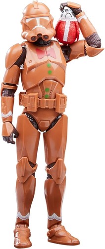 Star Wars The Black Series Phase II Clone Trooper (Holiday Edition) - Picture 4 of 7