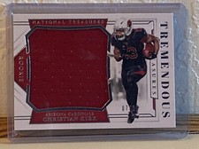2018 National Treasures Rookie patch Christian Kirk /99 Arizona cardinals
