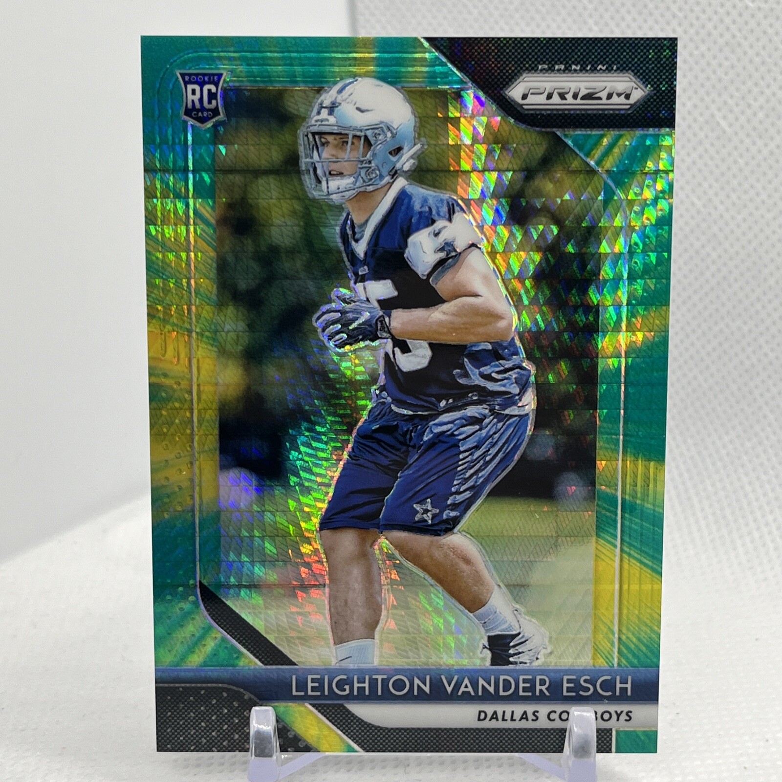 2018 Panini Prizm Rookie Hyper Prizm /275 Leighton Vander Esch #250 Rookie RC