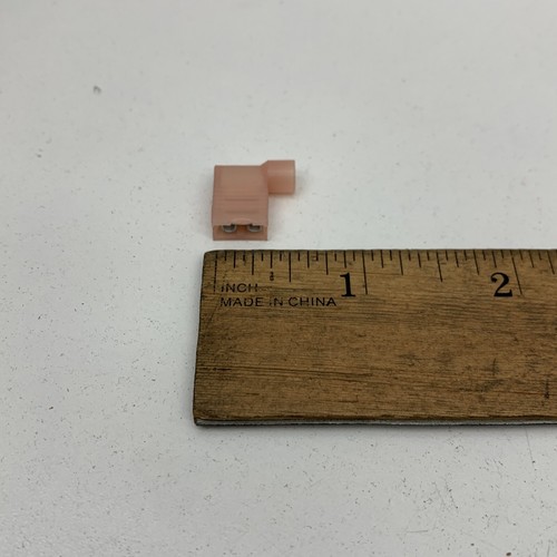 (paquete de 100) Conector de terminal de hoja hembra ETC 22-18, ángulo de esquina de 90 grados - Imagen 2 de 5