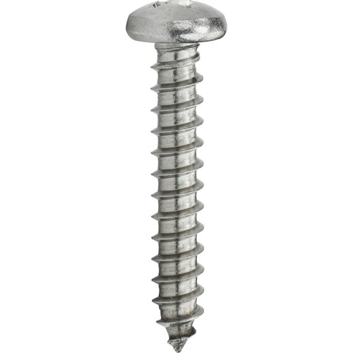 #4 x 3/8" Sheet Metal Screws Self Tapping Pan Head Stainless Steel Qty 500 - Picture 6 of 7