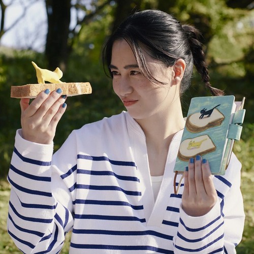 Hobonichi Techo 2024 Keiko Shibata Panes que flotan en el viento Cubierta JAPÓN NUEVO - Imagen 11 de 48