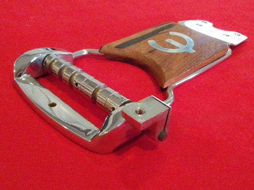 1960's Epiphone Guitar Vibrola Tailpiece Casino Sheraton Riviera Crestwood 1964 - Picture 10 of 12