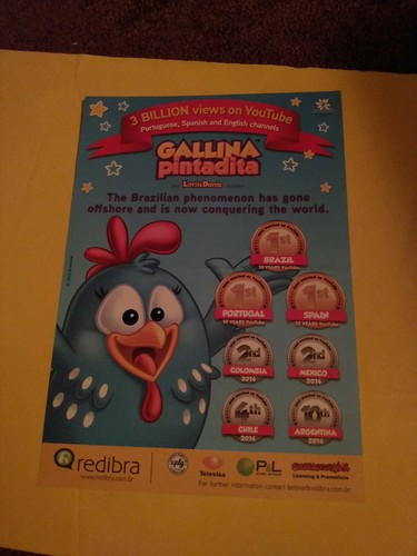 2015 Gallina Pintadita Lottie Dottie Pollo scheda marketing licensing show - Foto 1 di 2