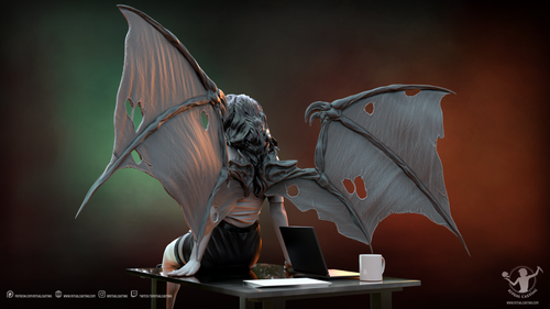 Sarysa V2 By Ritual Design Statue 3D Print Unpainted Unassembled - Picture 11 of 37