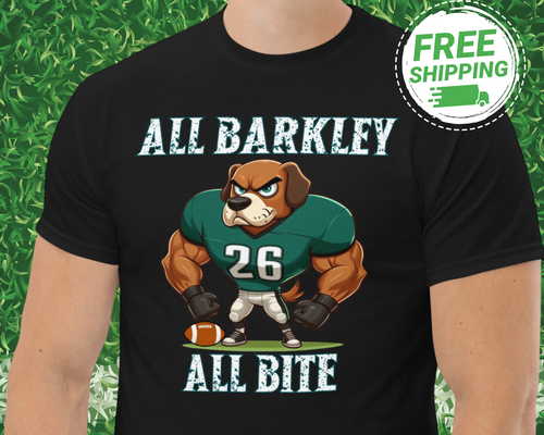 NEU Lustiges Eagles Barkley Shirt Saquon Shirt Philadelphia T-Shirt Adler Fan Hund