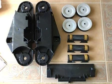 Black pair, robotic 8stream pool cleaner parts