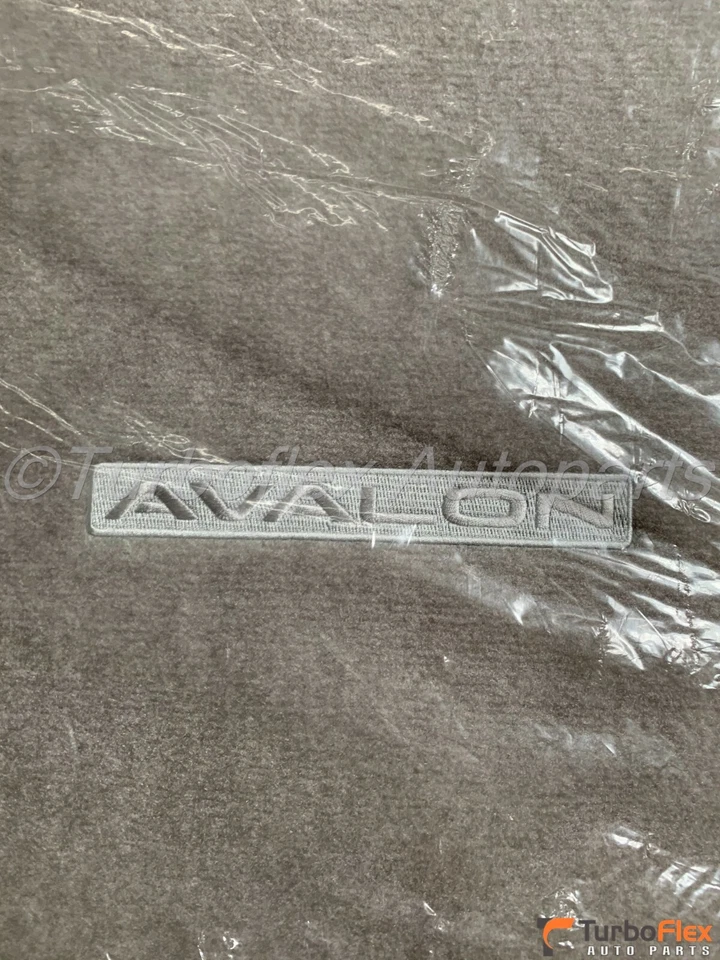 Toyota Avalon 2005-2012 Light Gray Carpet Floor Mat Set Genuine PT206-07090-17 - Image 2 of 4