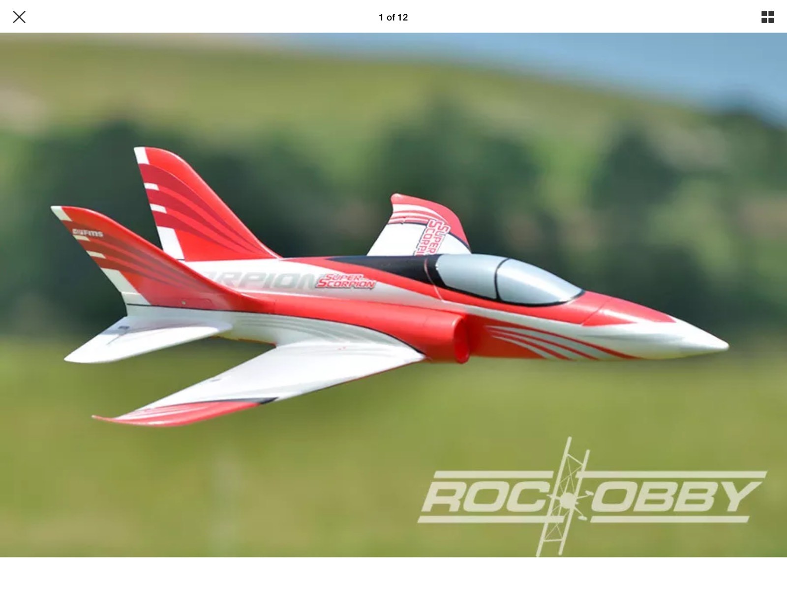 ROC HOBBY 830 MM Super SCORPION JET EDF ARTF ROC016 ROC HOBBY 830 MM Super SCORPION JET EDF ARTF ROC016